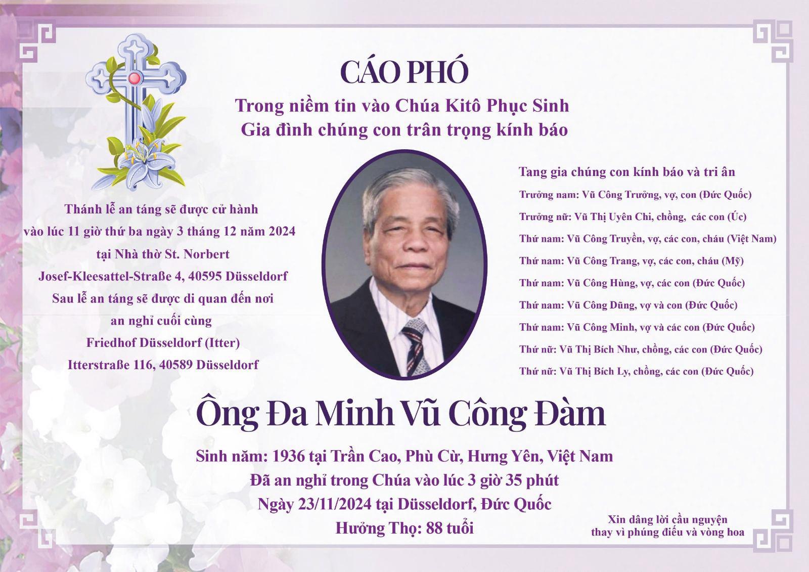 CP DM Vu Cong Dam